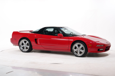 1991 Acura NSX in Formula Red over Black