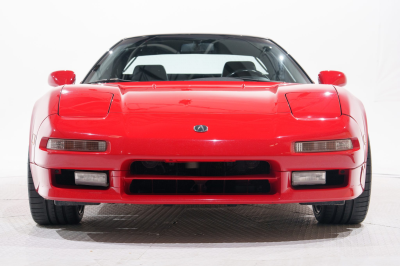1991 Acura NSX in Formula Red over Black