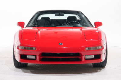 1991 Acura NSX in Formula Red over Black