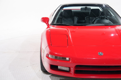 1991 Acura NSX in Formula Red over Black