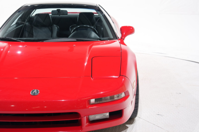 1991 Acura NSX in Formula Red over Black