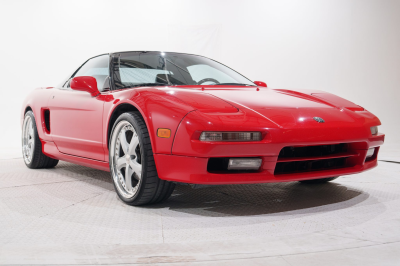 1991 Acura NSX in Formula Red over Black