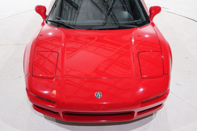 1991 Acura NSX in Formula Red over Black