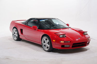1991 Acura NSX in Formula Red over Black