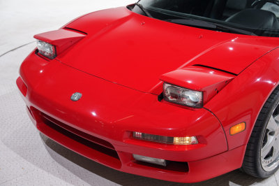 1991 Acura NSX in Formula Red over Black