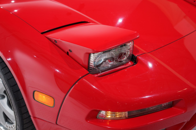 1991 Acura NSX in Formula Red over Black