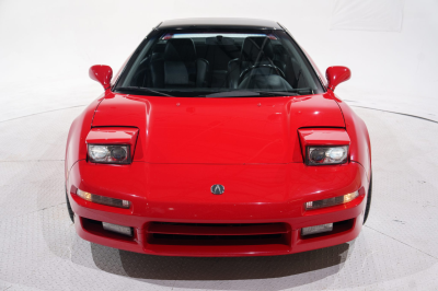 1991 Acura NSX in Formula Red over Black