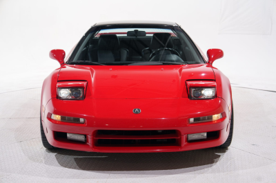 1991 Acura NSX in Formula Red over Black