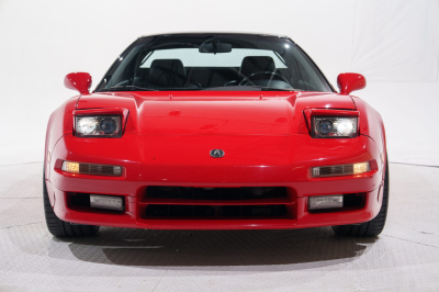 1991 Acura NSX in Formula Red over Black