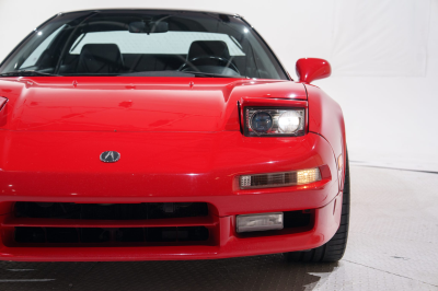 1991 Acura NSX in Formula Red over Black
