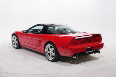 1991 Acura NSX in Formula Red over Black