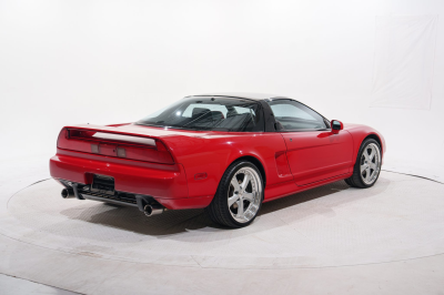 1991 Acura NSX in Formula Red over Black