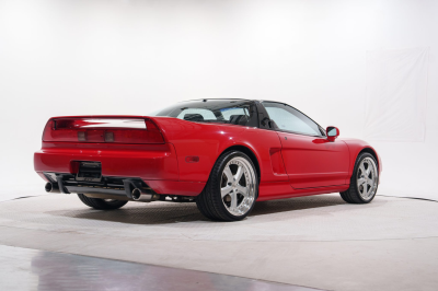 1991 Acura NSX in Formula Red over Black