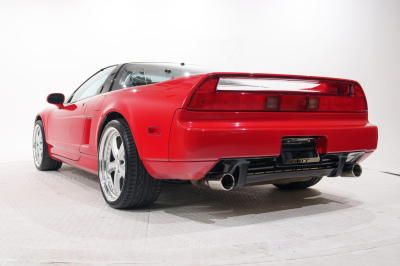1991 Acura NSX in Formula Red over Black