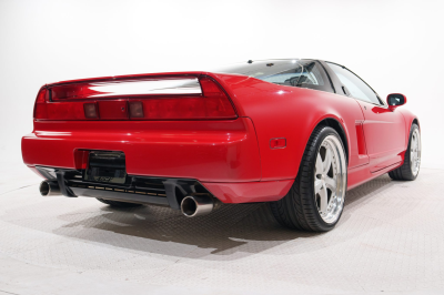 1991 Acura NSX in Formula Red over Black