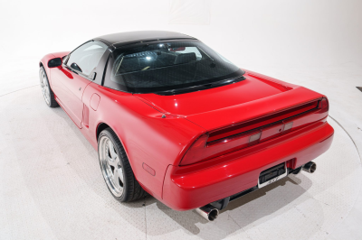 1991 Acura NSX in Formula Red over Black