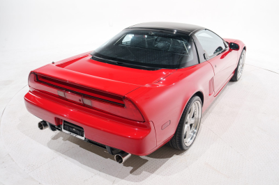 1991 Acura NSX in Formula Red over Black
