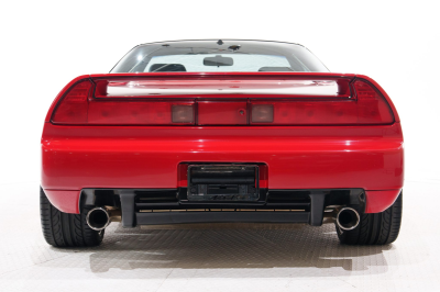 1991 Acura NSX in Formula Red over Black