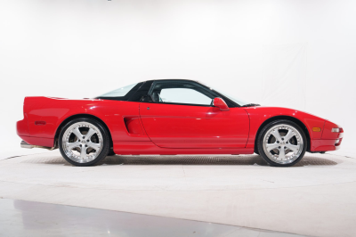1991 Acura NSX in Formula Red over Black