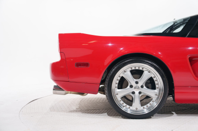 1991 Acura NSX in Formula Red over Black