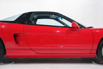 1991 Acura NSX in Formula Red over Black
