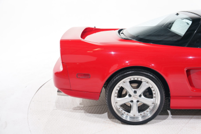 1991 Acura NSX in Formula Red over Black