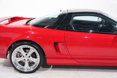 1991 Acura NSX in Formula Red over Black