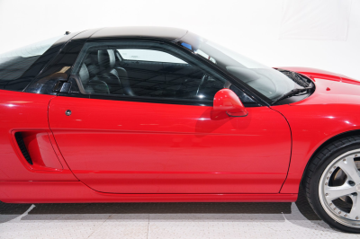 1991 Acura NSX in Formula Red over Black