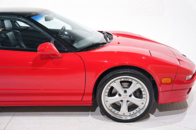 1991 Acura NSX in Formula Red over Black