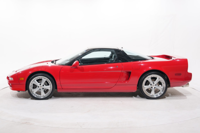1991 Acura NSX in Formula Red over Black