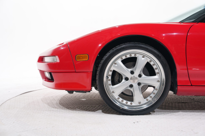 1991 Acura NSX in Formula Red over Black