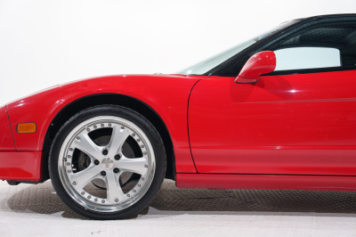 1991 Acura NSX in Formula Red over Black