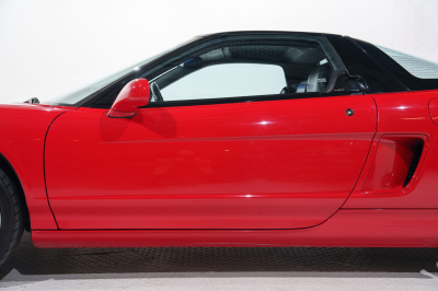 1991 Acura NSX in Formula Red over Black