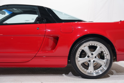1991 Acura NSX in Formula Red over Black