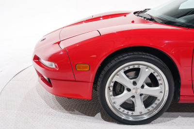 1991 Acura NSX in Formula Red over Black