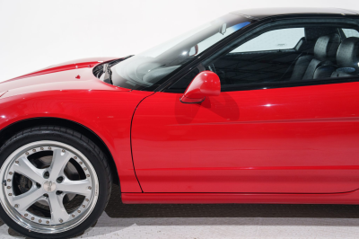 1991 Acura NSX in Formula Red over Black