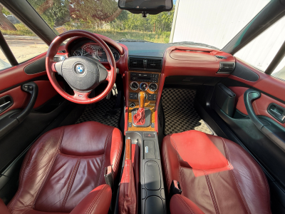 2000 BMW Z3 Coupe in Alpine White 3 over Extended Tanin Red