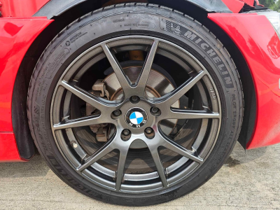 2000 BMW Z3 Coupe in Hell Red over Black