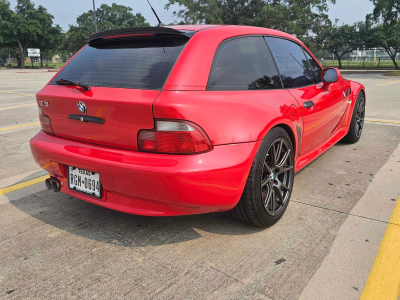 2000 BMW Z3 Coupe in Hell Red over Black