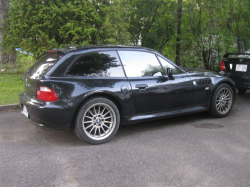 2000 BMW Z3 Coupe in Jet Black 2 over Extended Black