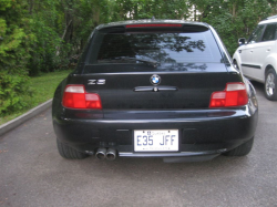 2000 BMW Z3 Coupe in Jet Black 2 over Extended Black
