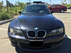 2000 BMW Z3 Coupe in Cosmos Black Metallic over Black