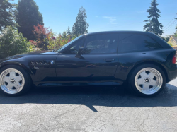 2000 BMW Z3 Coupe in Jet Black 2 over Tanin Red