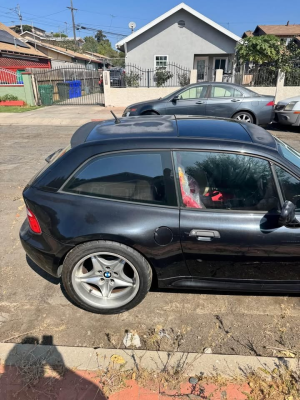 2000 BMW Z3 Coupe in Jet Black 2 over E36 Sand Beige