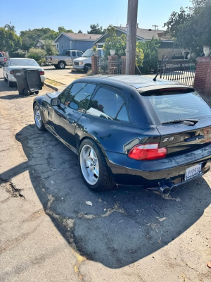 2000 BMW Z3 Coupe in Jet Black 2 over E36 Sand Beige