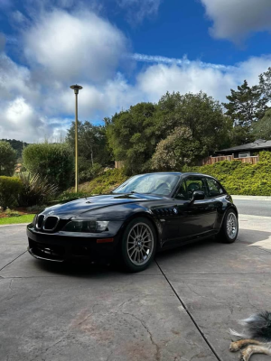 2000 BMW Z3 Coupe in Jet Black 2 over Black