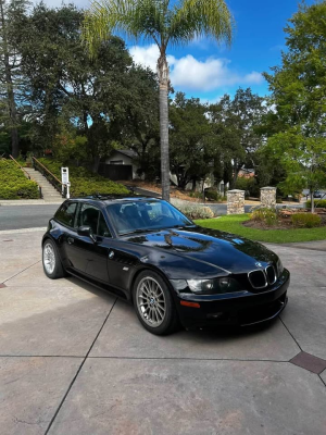 2000 BMW Z3 Coupe in Jet Black 2 over Black