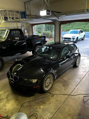2000 BMW Z3 Coupe in Jet Black 2 over Black