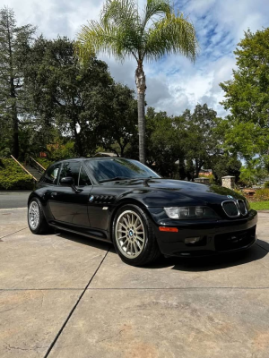 2000 BMW Z3 Coupe in Jet Black 2 over Black