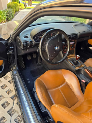 2000 BMW Z3 Coupe in Jet Black 2 over Walnut